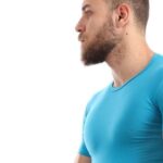 ⁦Shots فانله نص كم قطن استرتيش رجالي -تركواز⁩ - الصورة ⁦2⁩