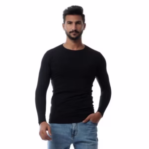 فانله كم استريتش رجالي - اسود