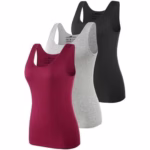 ٣ توب حماله عريضه قطن استريتش