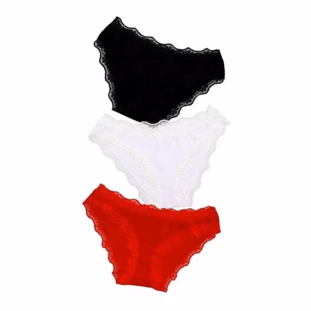 1-9-2-1.avif ٣ اندر وير دانتيل قطن استريتش - الصورة 1