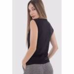 ⁦كت حوض قطن استريتش-اسود⁩ - الصورة ⁦3⁩