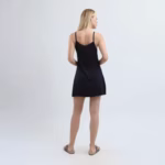 ⁦كاش مايو قصير من القطن حماله رفيعه -مطبوع-كحلي⁩ - الصورة ⁦3⁩