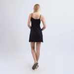 ⁦كاش مايو قصير من القطن حماله رفيعه -مطبوع-كحلي⁩ - الصورة ⁦4⁩