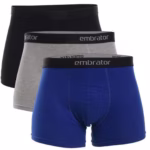 ٣ بوكسرات امبراطور سادة قطن استريتش - Mesery