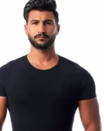 ⁦Mesery  2 نص كم رقبه دائريه قطن استريتش رجالي⁩ - الصورة ⁦10⁩