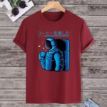 تيشرت رجالي نص كم حوض قطن  - نبيتي