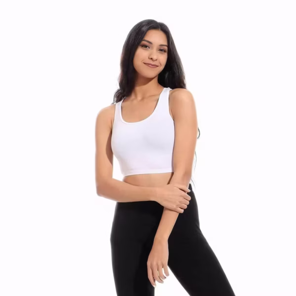 ⁦٤ برا حريمي غير مبطنه قطن استريتش تغطيه كامله⁩ - الصورة ⁦12⁩