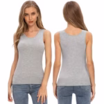 ⁦٣ توب حماله عريضه قطن استريتش⁩ - الصورة ⁦4⁩