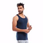 ⁦فانله داخلية مسيري -  قطن استريتش  كحلي⁩ - الصورة ⁦2⁩