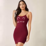 نايت شيرت قطن استريتش مطبوع - نبيتي