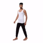 ⁦٦ امبراطور فانلات قطن صافي قابل للتهويه⁩ - الصورة ⁦4⁩