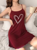 ⁦كاش مايو قصير من القطن حماله رفيعه -مطبوع-نبيتي⁩ - الصورة ⁦3⁩