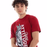 ⁦تيشرت رجالي نص كم حوض قطن - نبيتي⁩ - الصورة ⁦4⁩