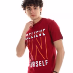 ⁦تيشرت رجالي نص كم حوض قطن - نبيتي⁩ - الصورة ⁦5⁩