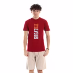 ⁦تيشرت رجالي نص كم حوض قطن - نبيتي⁩ - الصورة ⁦7⁩