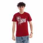 تيشرت رجالي نص كم حوض قطن - نبيتي