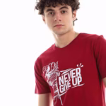 ⁦تيشرت رجالي نص كم حوض قطن - نبيتي⁩ - الصورة ⁦4⁩