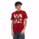 تيشرت رجالي نص كم حوض قطن - نبيتي