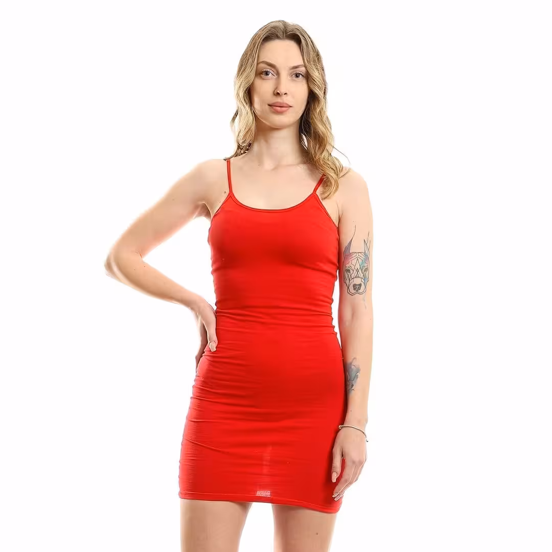 ME-2_1-1.avif نايت شيرت قطن استريتش - احمر - الصورة 1