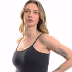 ⁦نايت شيرت قطن استريتش - رصاصي غامق⁩ - الصورة ⁦4⁩