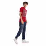 ⁦تيشرت رجالي نص كم حوض قطن - نبيتي⁩ - الصورة ⁦3⁩