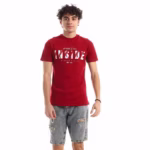 ⁦تيشرت رجالي نص كم حوض قطن - نبيتي⁩ - الصورة ⁦6⁩