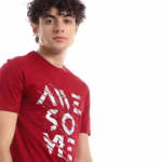 تيشرت رجالي نص كم حوض قطن - نبيتي