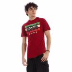 ⁦تيشرت رجالي نص كم حوض قطن - نبيتي⁩ - الصورة ⁦3⁩