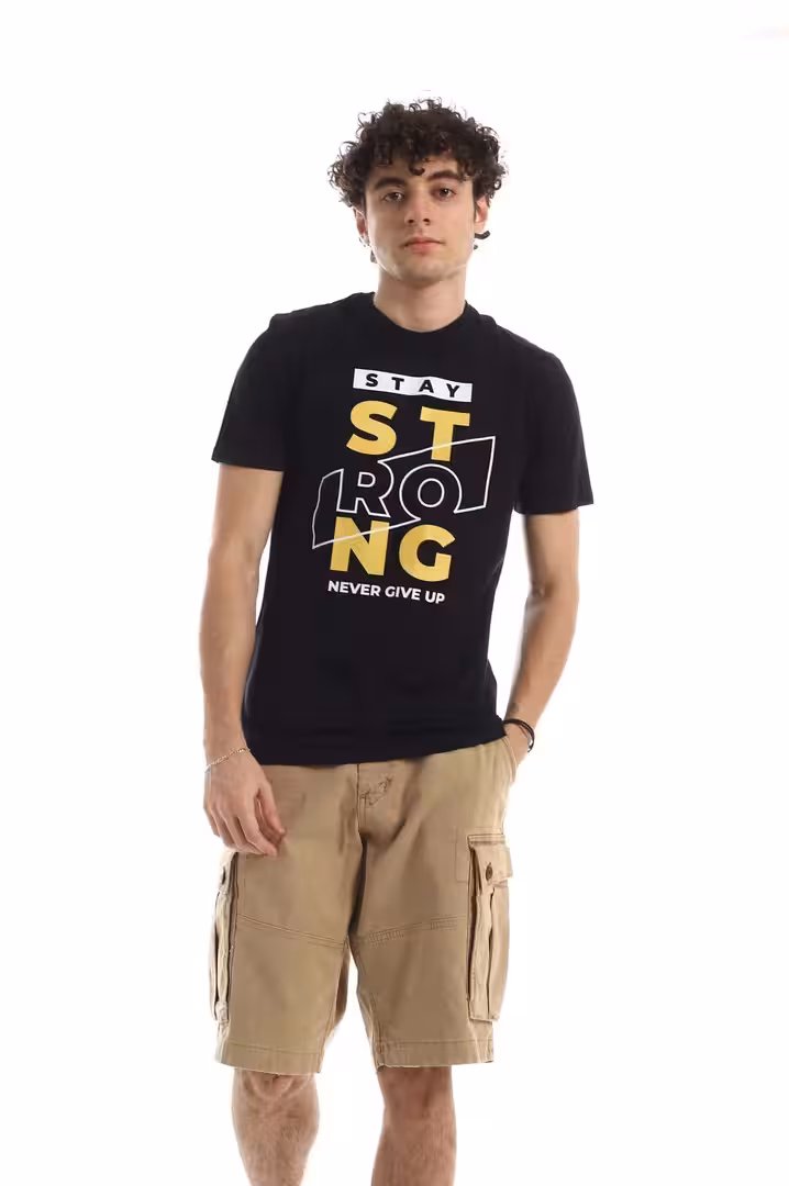 ME-75_1-scaled-1.avif تيشرت رجالي نص كم حوض قطن - اسود - الصورة 1