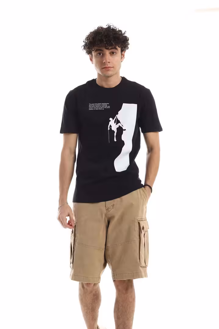 ME-79_1-scaled-1.avif تيشرت رجالي نص كم حوض قطن - اسود - الصورة 1