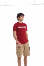 ⁦تيشرت رجالي نص كم حوض قطن - نبيتي⁩ - الصورة ⁦2⁩