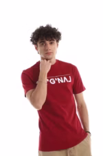 ⁦تيشرت رجالي نص كم حوض قطن - نبيتي⁩ - الصورة ⁦3⁩