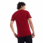⁦تيشرت رجالي نص كم حوض قطن - نبيتي⁩ - الصورة ⁦5⁩