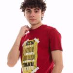 تيشرت رجالي نص كم حوض قطن - نبيتي