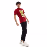 ⁦تيشرت رجالي نص كم حوض قطن - نبيتي⁩ - الصورة ⁦2⁩