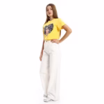 ⁦تيشرت حريمي مطبوع⁩ - الصورة ⁦2⁩