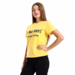 ⁦تيشرت حريمي مطبوع⁩ - الصورة ⁦3⁩