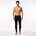 ⁦كلسون رجالي اسود قطن استرتش⁩ - الصورة ⁦2⁩