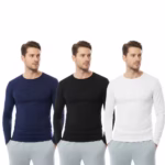 3 فانله كم قطن استريتش