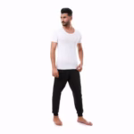 ⁦٣ امبراطور فانلات نص كم قطن صافي قابل للتهويه⁩ - الصورة ⁦8⁩