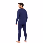 ⁦طقم تدفئه رجالي مبطن - كحلي⁩ - الصورة ⁦8⁩