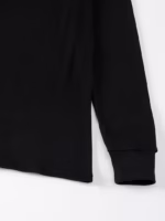 ⁦طقم تدفئه رجالي مبطن - اسود⁩ - الصورة ⁦2⁩