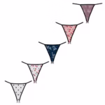 5  اندر وير مخفي قطن استريتش - مطبوع