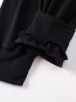 ⁦طقم تدفئه رجالي مبطن - اسود⁩ - الصورة ⁦3⁩