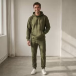 ⁦هودي ساده قطن مبطن من الداخل - جيشي⁩ - الصورة ⁦8⁩