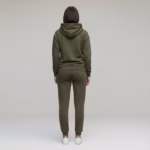 ⁦هودي ساده قطن مبطن من الداخل - جيشي⁩ - الصورة ⁦4⁩