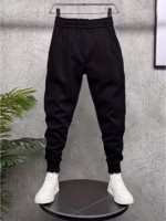 ⁦سويت بانتس رجالي - اسود⁩ - الصورة ⁦2⁩