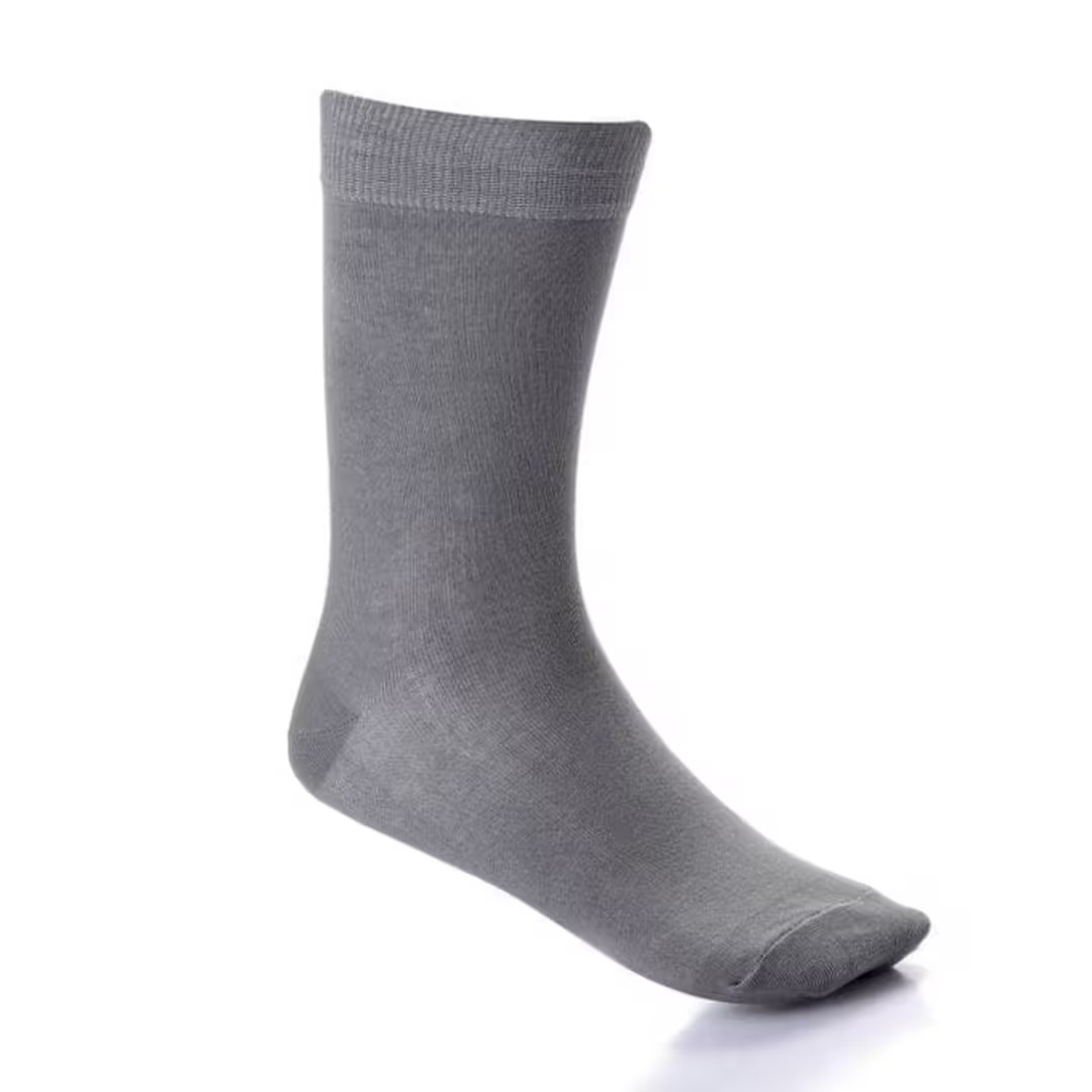 imgi_7_3-14-2 Cottonil-CLASSIC- SOCK For Men-GRAY - الصورة 1
